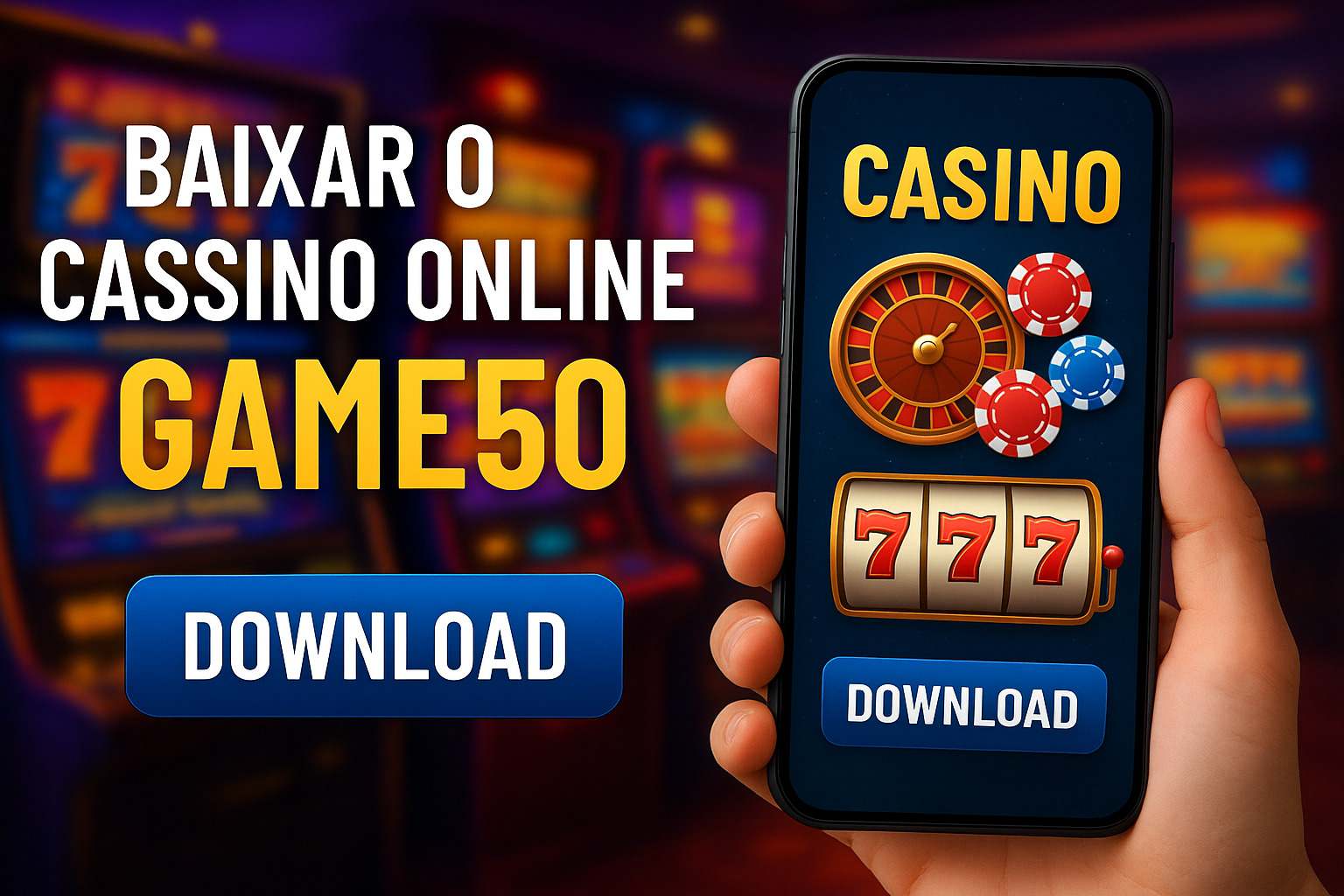 Baixar o GAME50 Cassino App