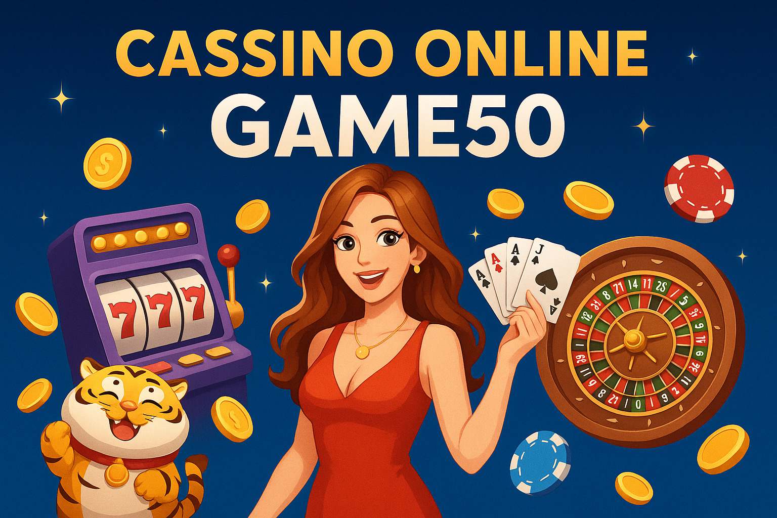 Jogos de cassino online inovadores e emocionantes na GAME50