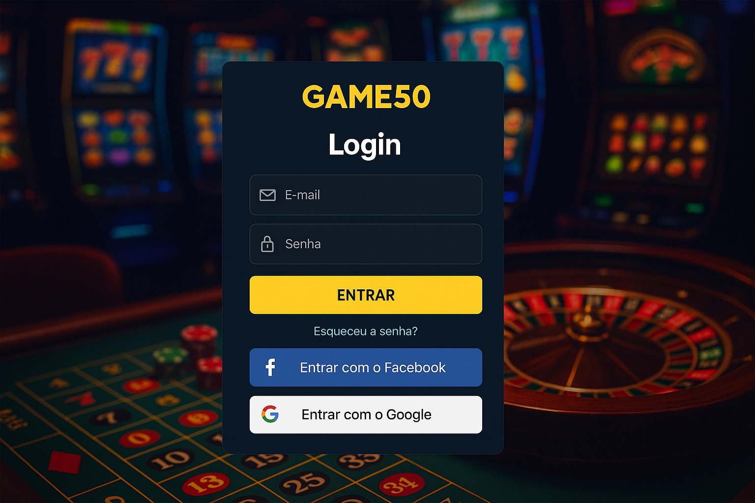 Registro na GAME50 Garante Acesso a uma Vasta Seleção de jogo